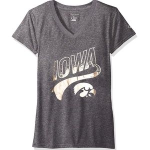 Champion NCAA Iowa Hawkeyes V-Neck T-Shirt